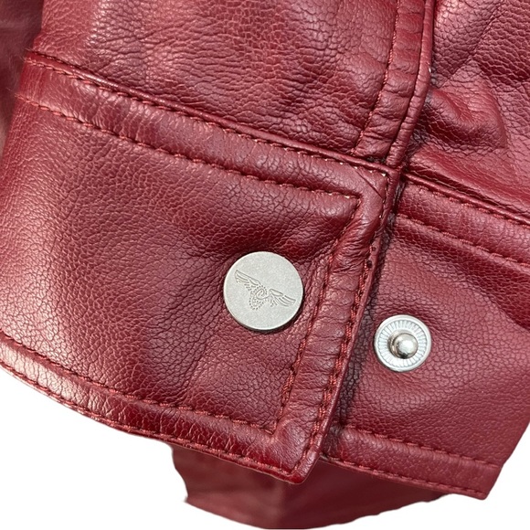 Women’s Wilson Cycle Leather Motorcylce Jacket - Picture 6 of 12